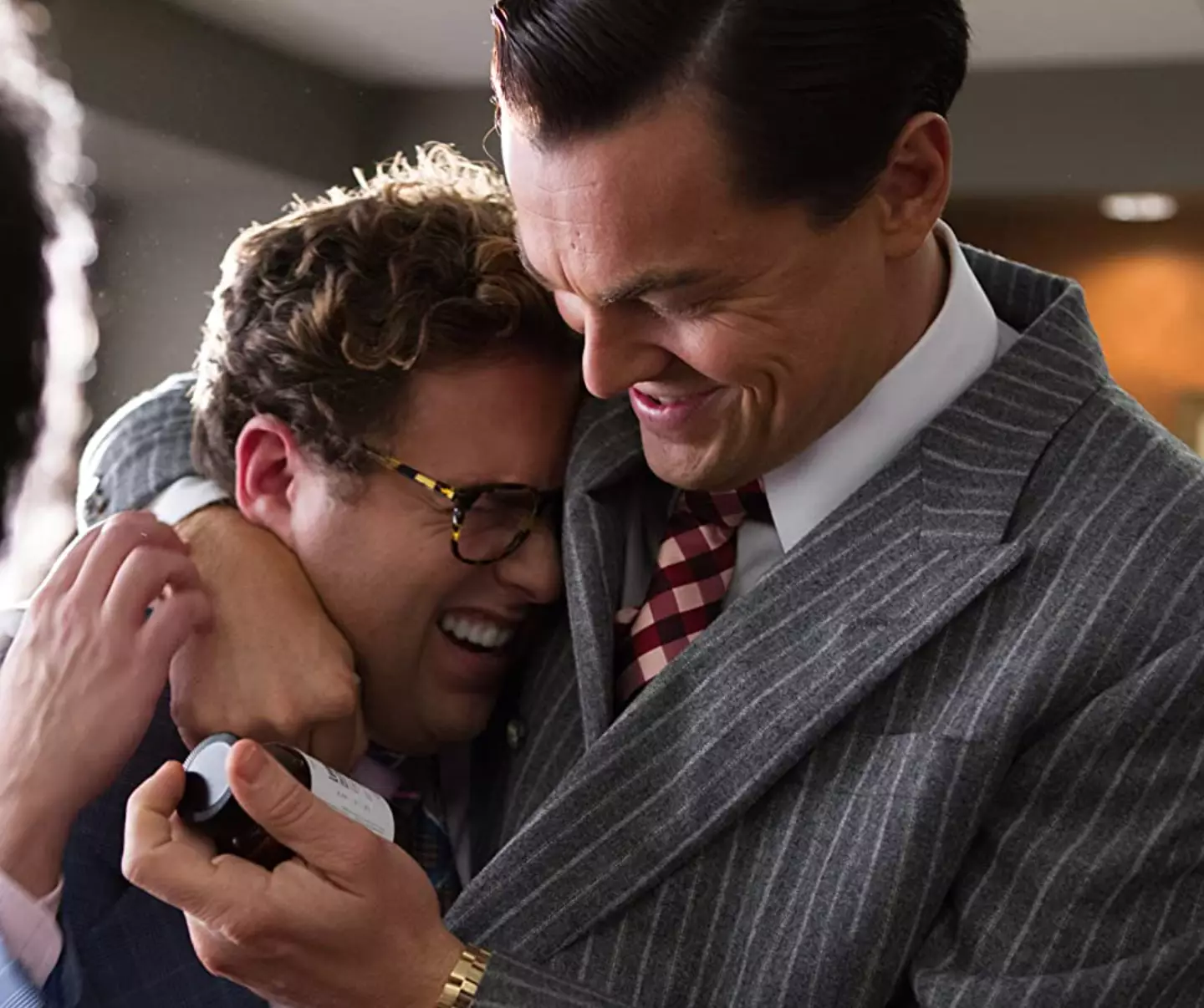 Jackson praised Jonah Hill and Leonardo DiCaprio's performances.