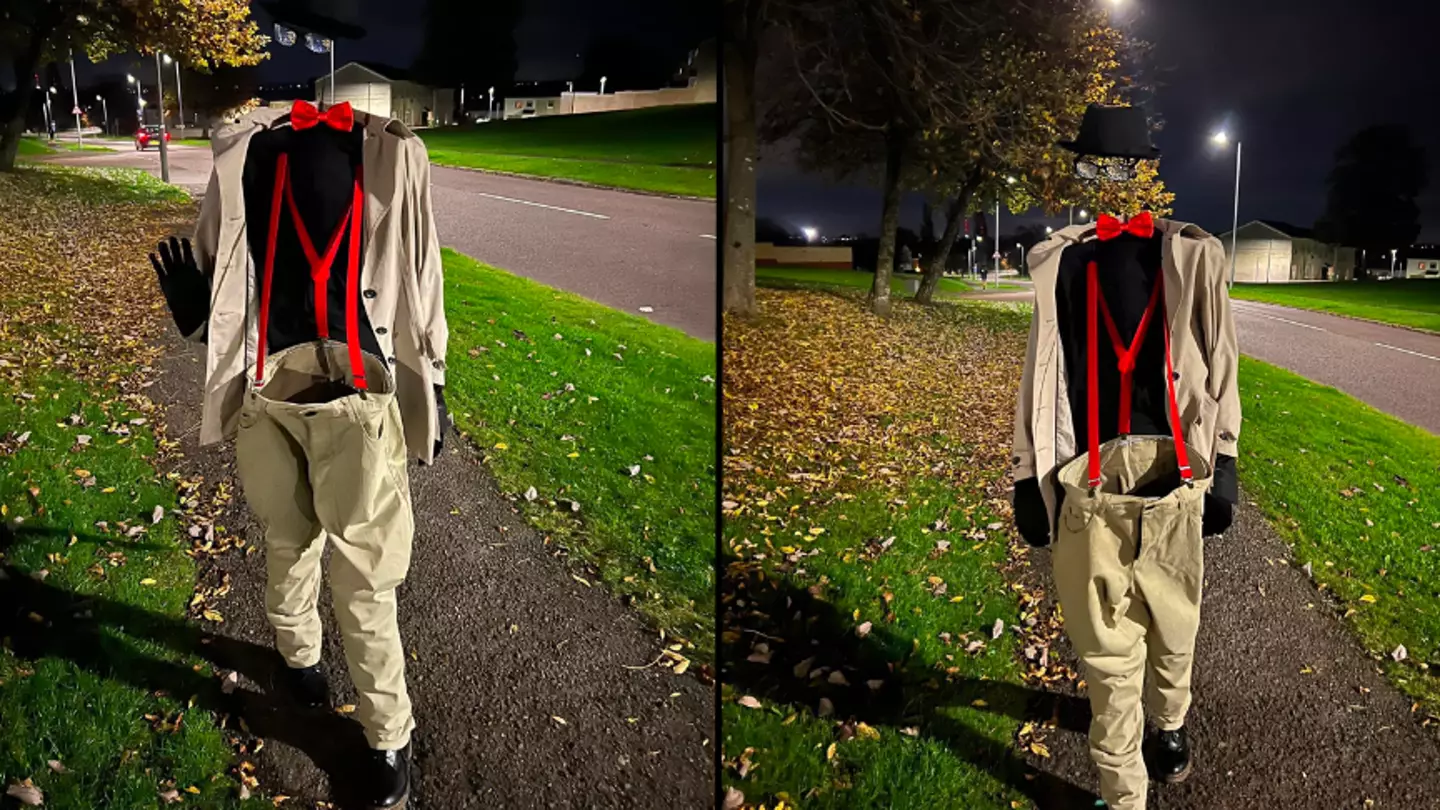 Bizarre Halloween costume has people absolutely stumped