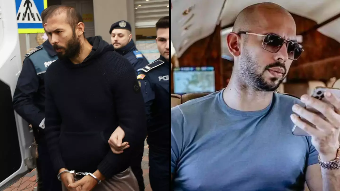 Andrew Tate says he walks 10km and does 500 pushups and 500 squats every day inside prison