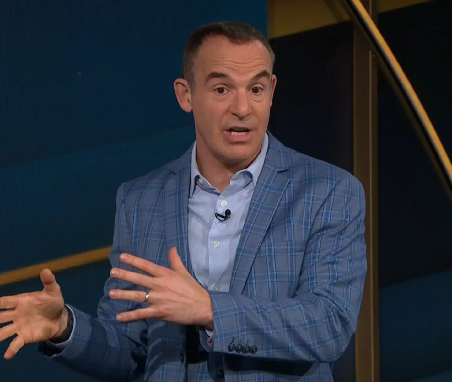 Martin Lewis on his ITV show.