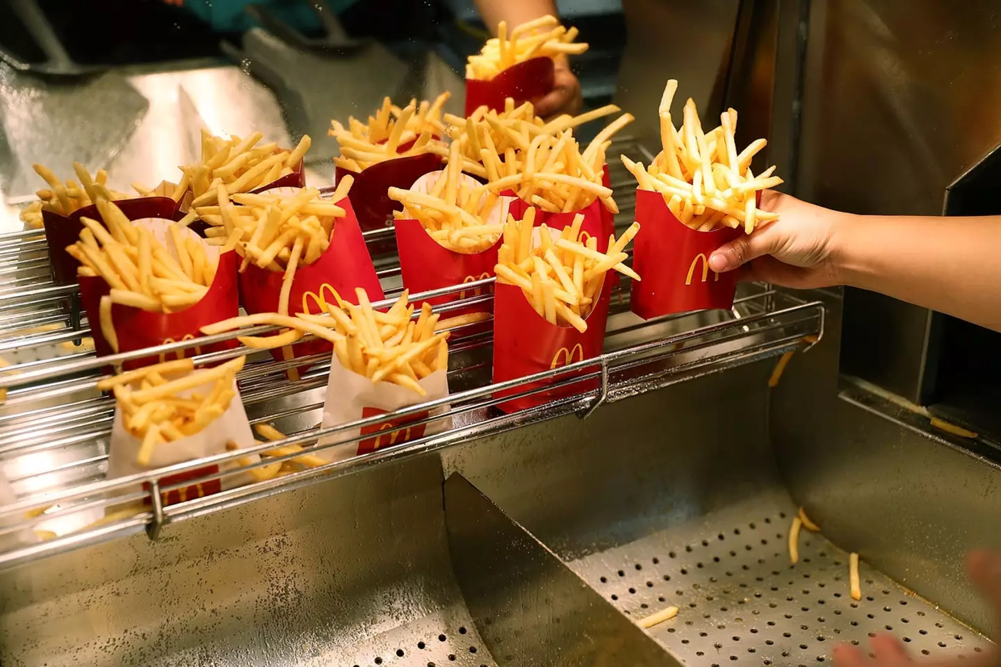 In addition to fries, you can get hash browns in your late night Maccies order.