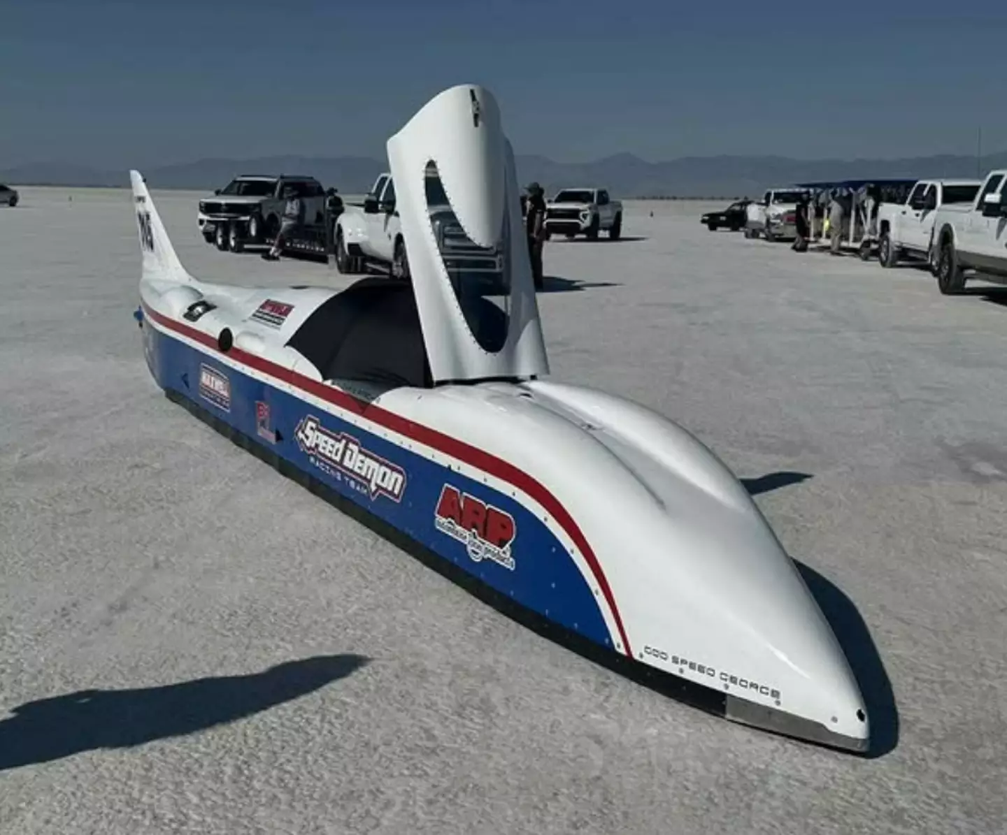 The veteran driver had been racing in the Speed Demon (Instagram/@speeddemonracingteam)