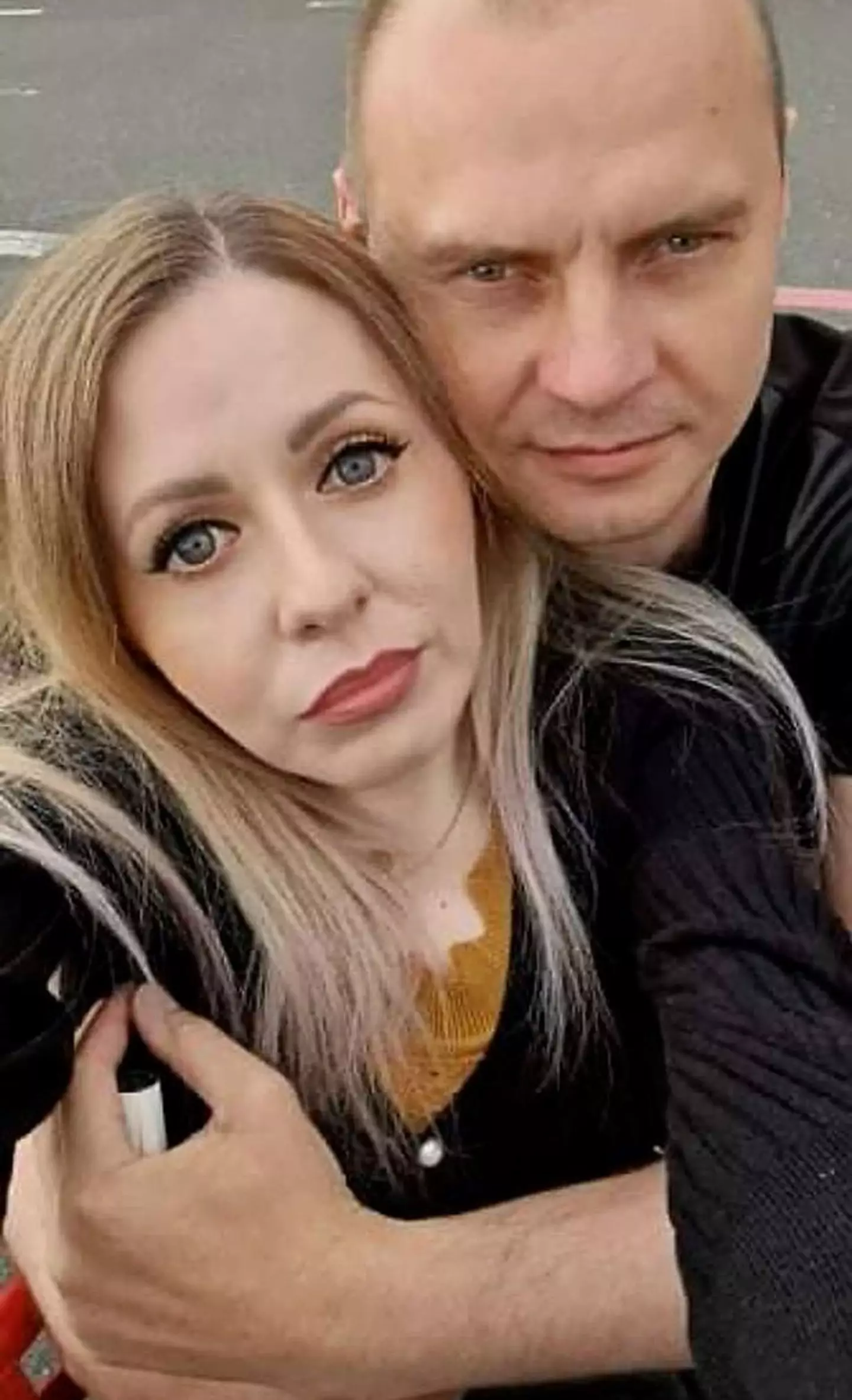 She's grateful for her supportive partner, Dariusz Suchowiak, 46.