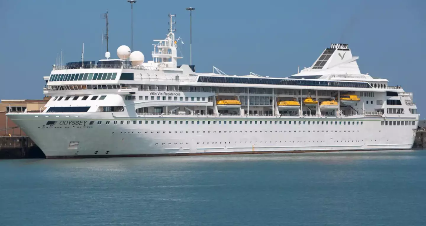 The couple have given up a lot of their possessions to be onboard the ship. (Villa Vie)