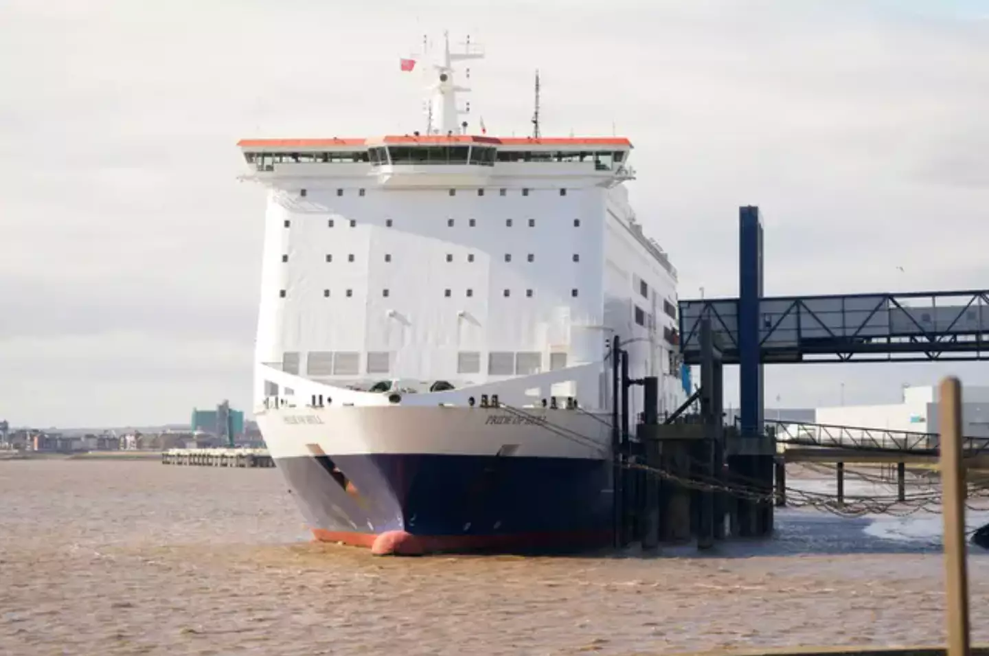 Ferry Pride of Hull.