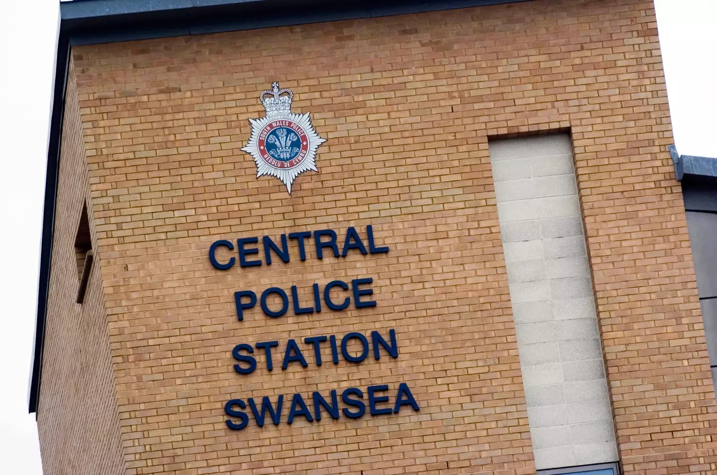 Hampson has repeatedly returned to the same spot near Swansea Central Police Station.
