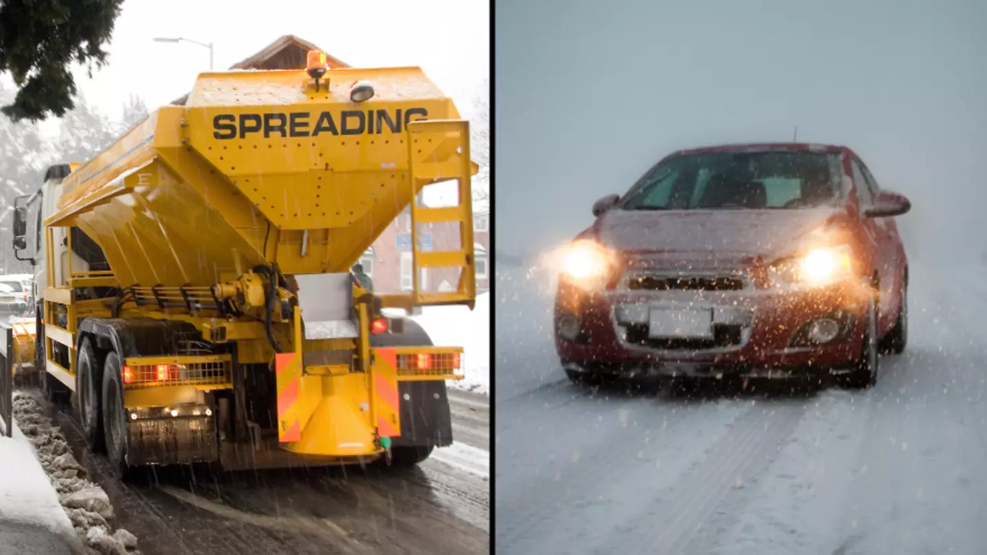 Drivers issued urgent warning over grit as Brits brave snow this week