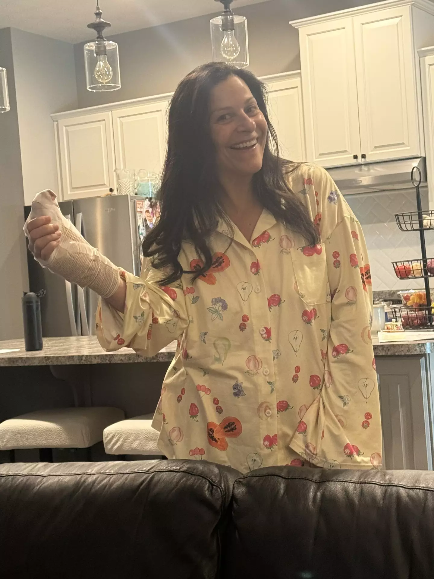 She is urging others to pay attention to their fingernails and to get checked out if you have any concerns (Kennedy News and Media)