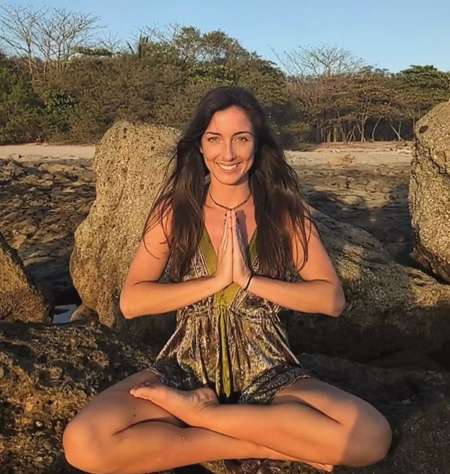 The psychotherapist and Reiki master says she learned about our 'oneness'. (ericatait.spiritualtherapist/Instagram)