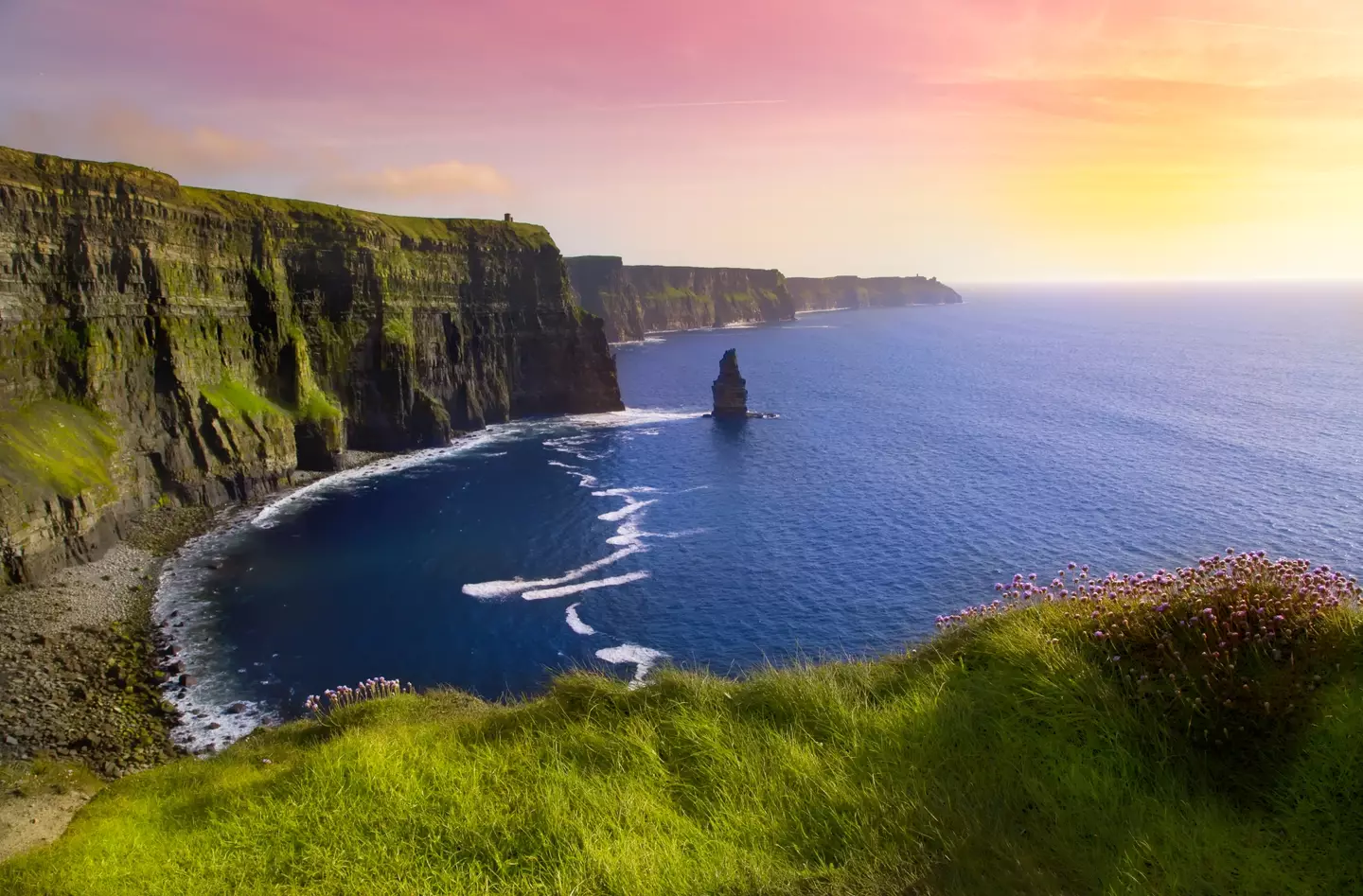 The Cliffs of Moher are one of the most visited tourist sites in Ireland. (Getty stock photo)