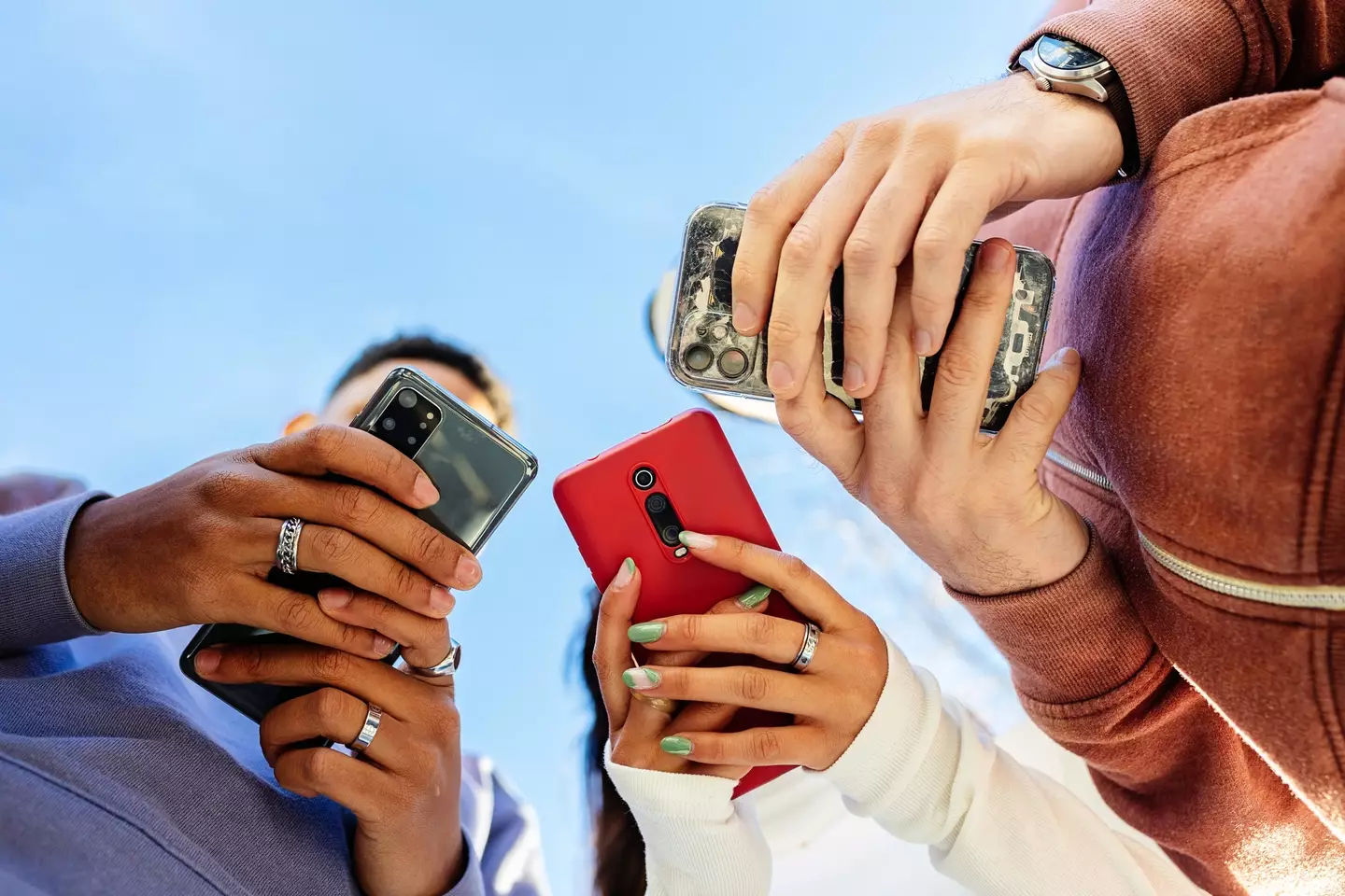Gen Z usually type in lowercase (Getty Stock Photo)