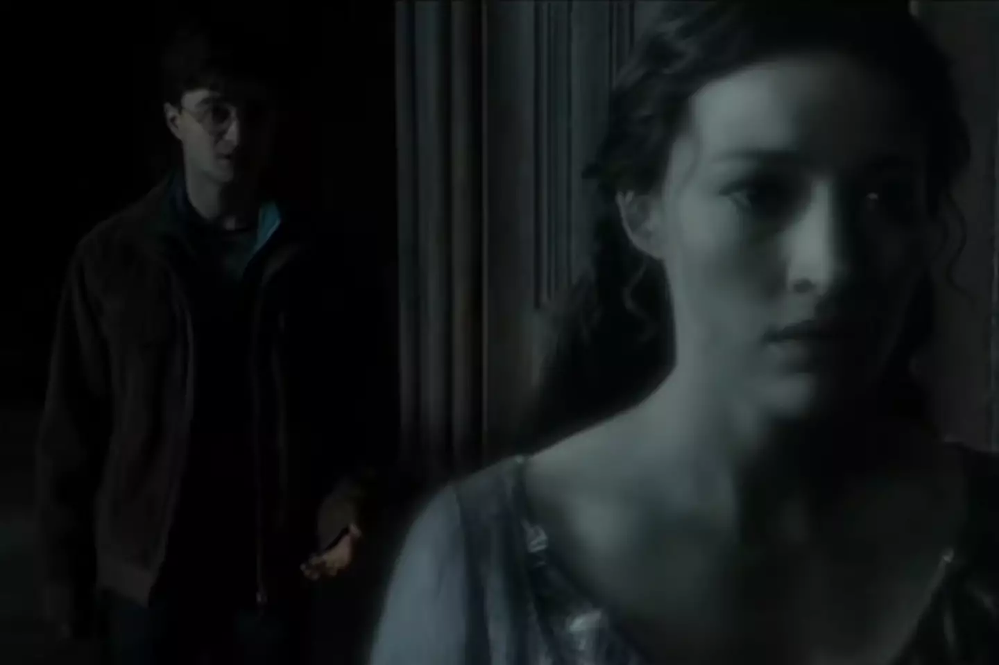 "You know, if the filmmakers hadn't cut something out of the adaptation two movies ago we wouldn't even need to have this conversation." (Warner Bros.)