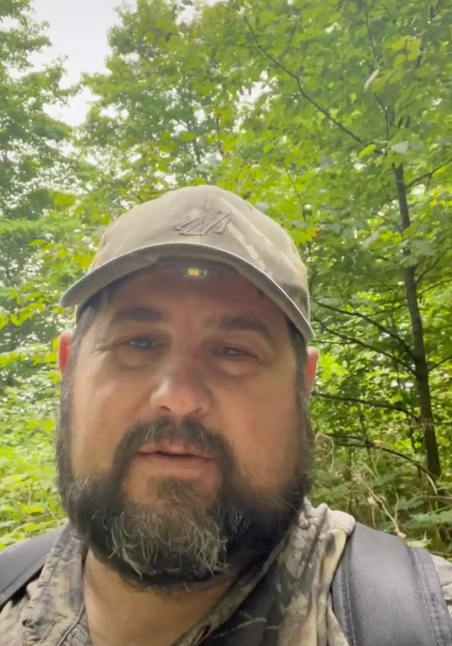 Casey Dostert has been documenting his ‘interactions’ with Bigfoot on TikTok.