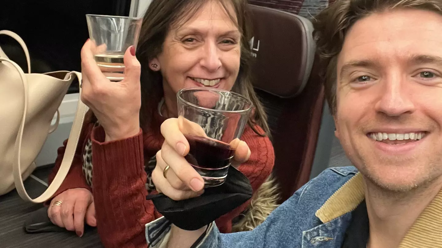 Greg James Surprises Woman On Train After Getting Tweet From Her Daughter