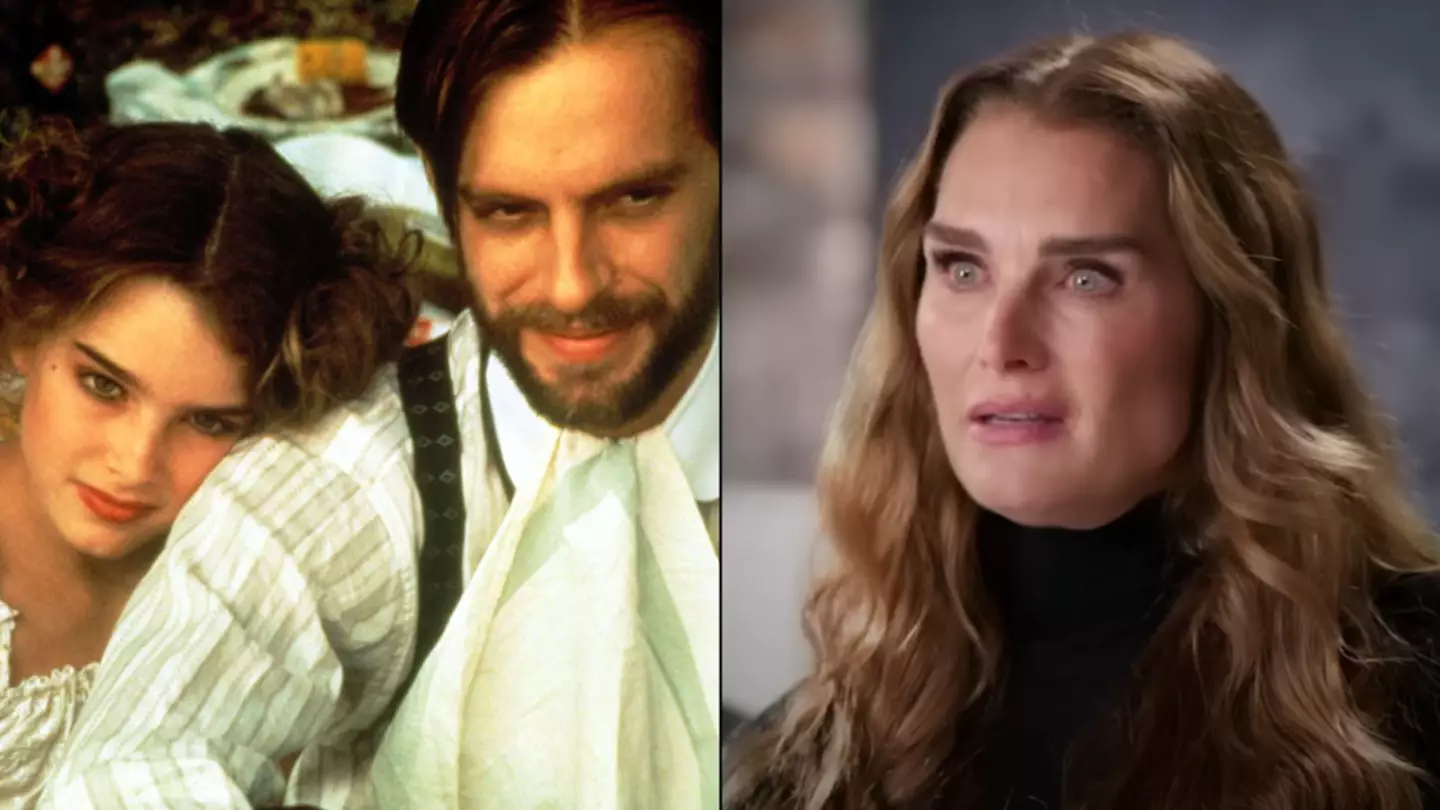 Actor Brooke Shields emotional as she questions why mum let her star in intimate scenes aged just 11