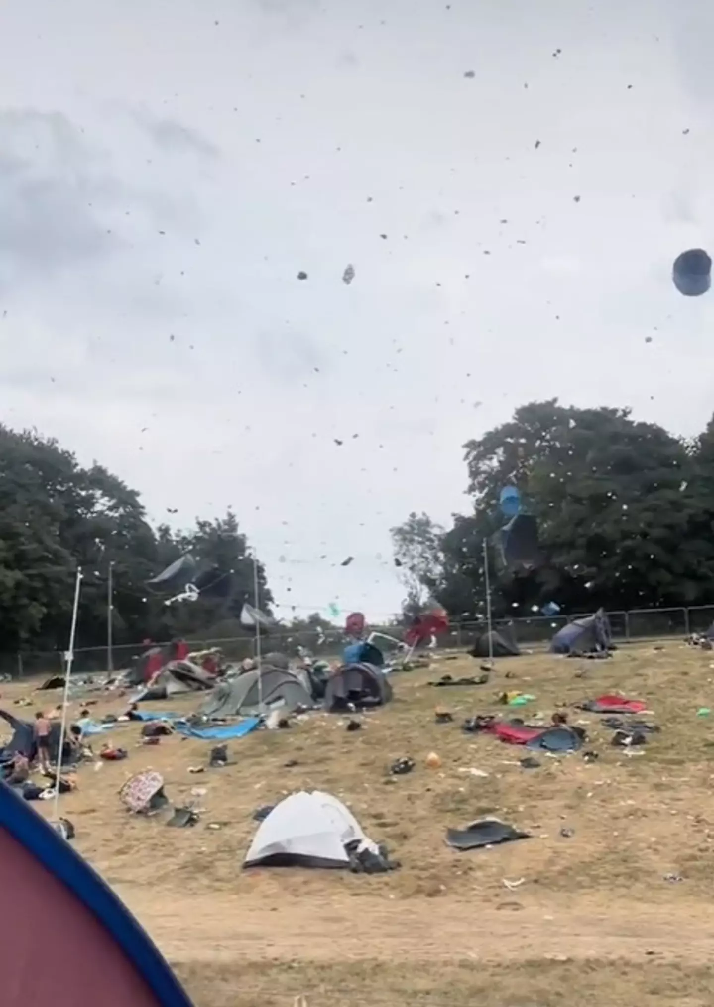 The tornado of tents and rubbish ripped through Boomtown 2022.