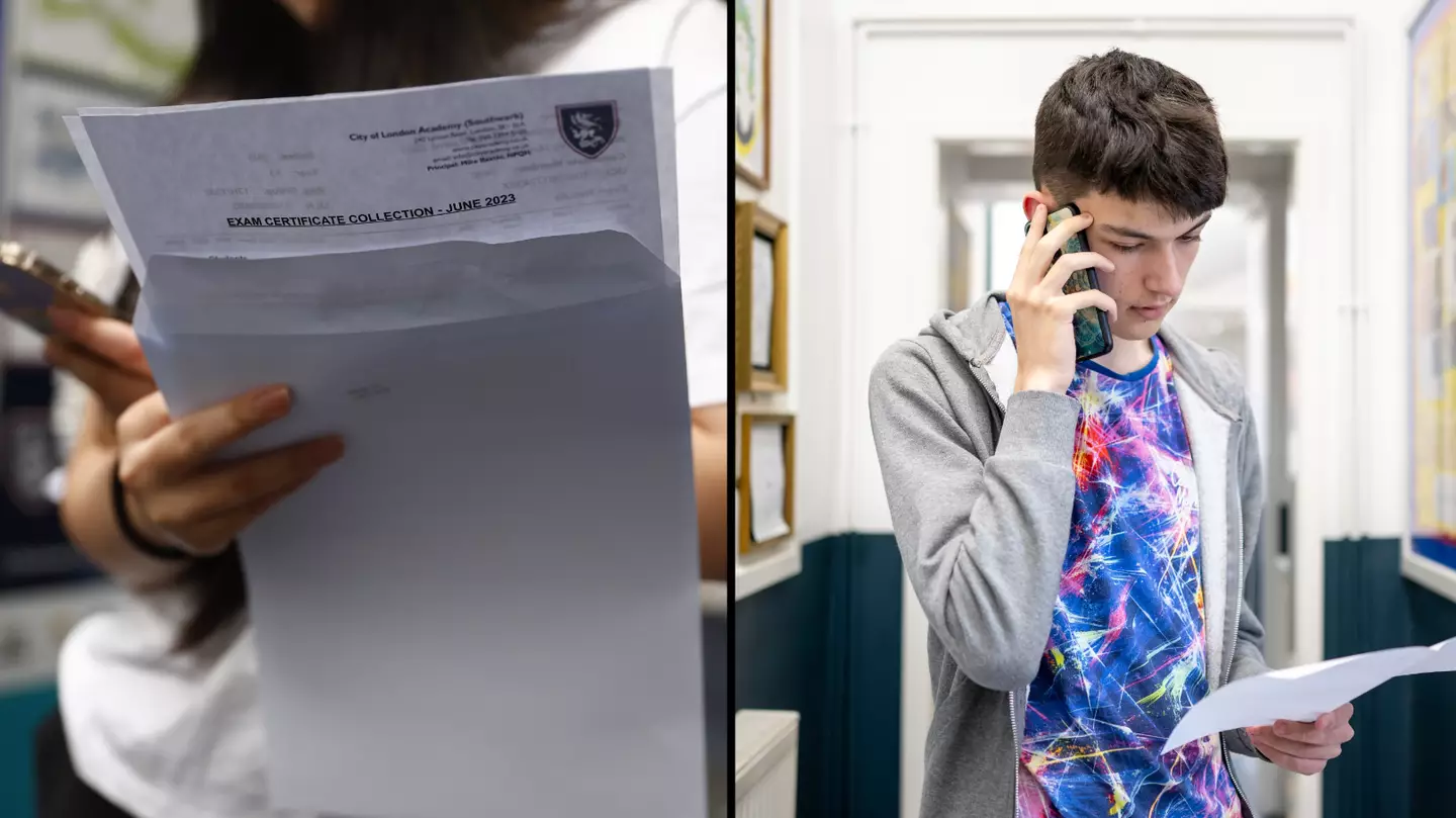 Devastated pupils believe they've been 'completely screwed over' after opening A-level results