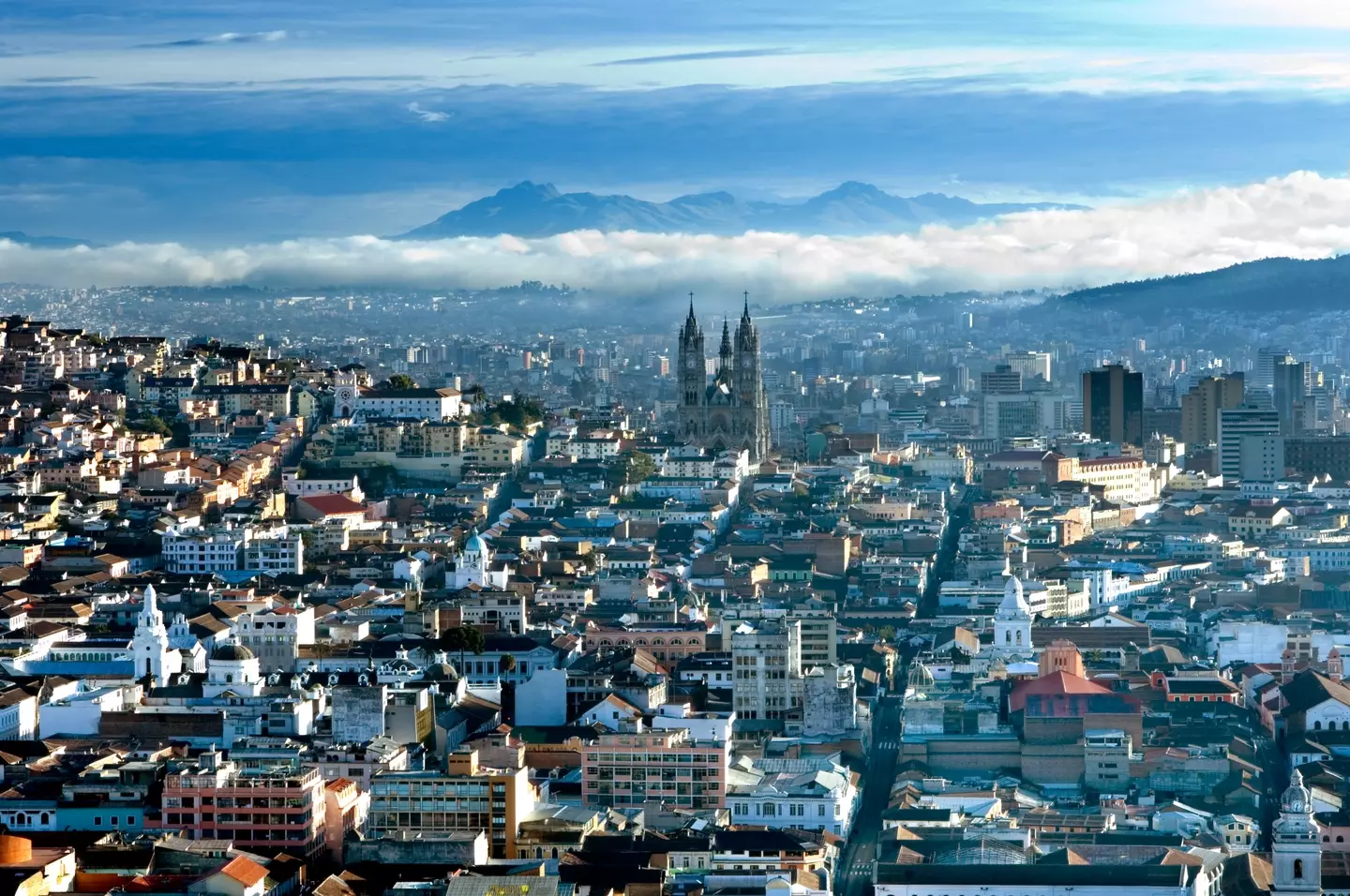 Quito, the capital city of Ecuador (Getty Stock Images)
