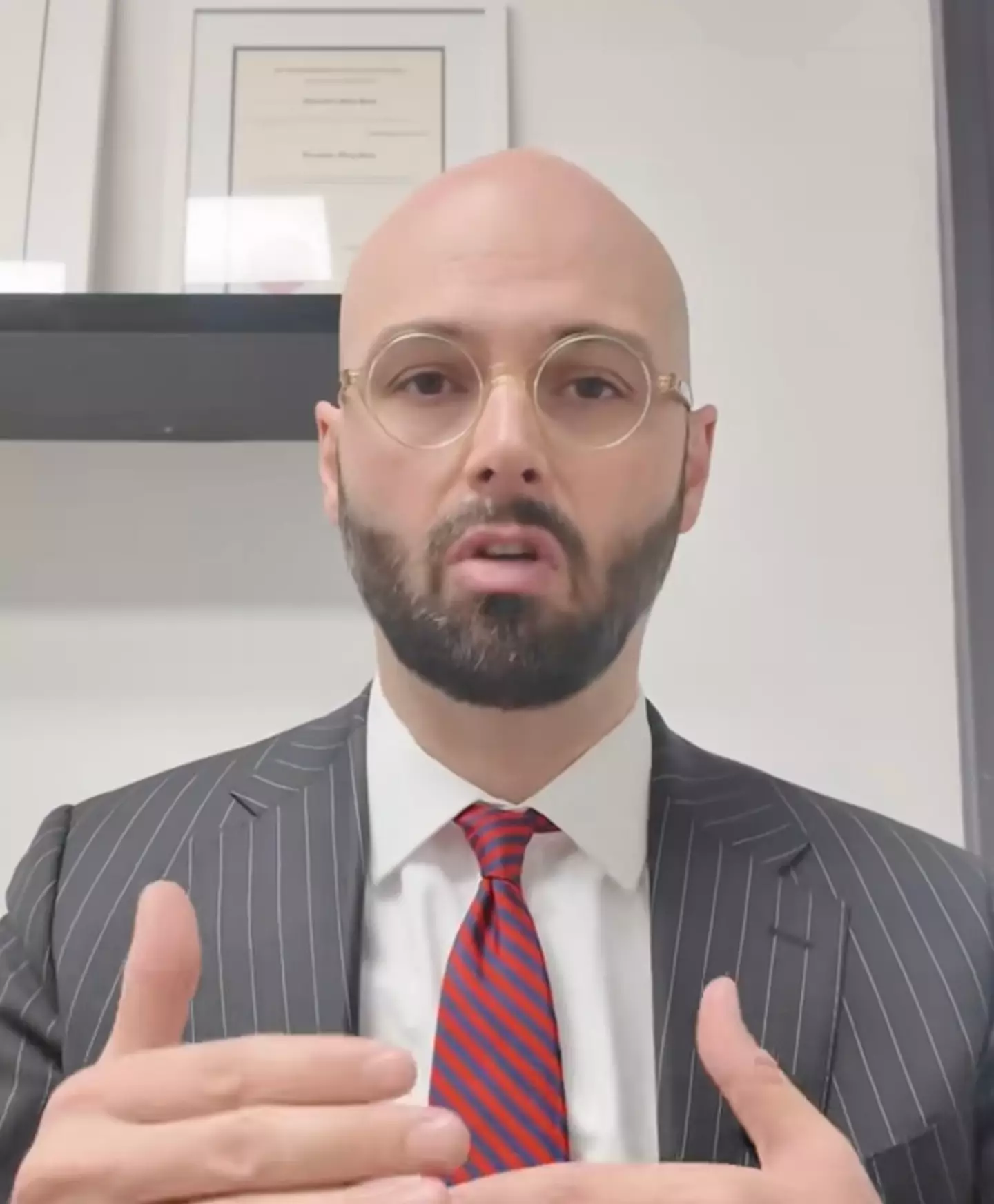 The former cop turned criminal defence lawyer regularly shares legal advice online (TikTok/@loftgood)