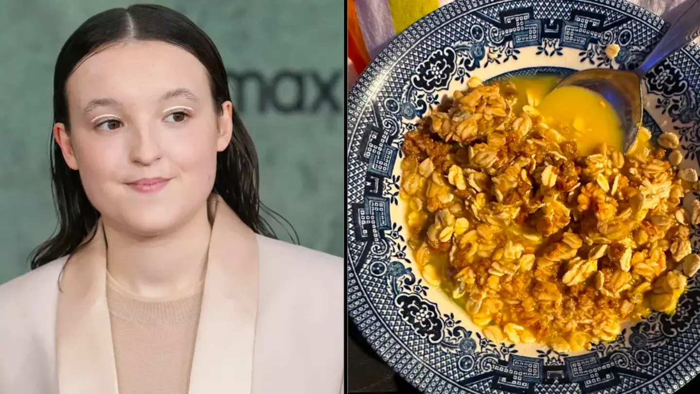 Bella Ramsey admits they eat cereal with orange juice