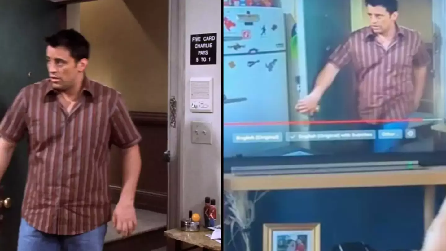 Friends fan spots mistake in show that 'you can only see on a widescreen TV'