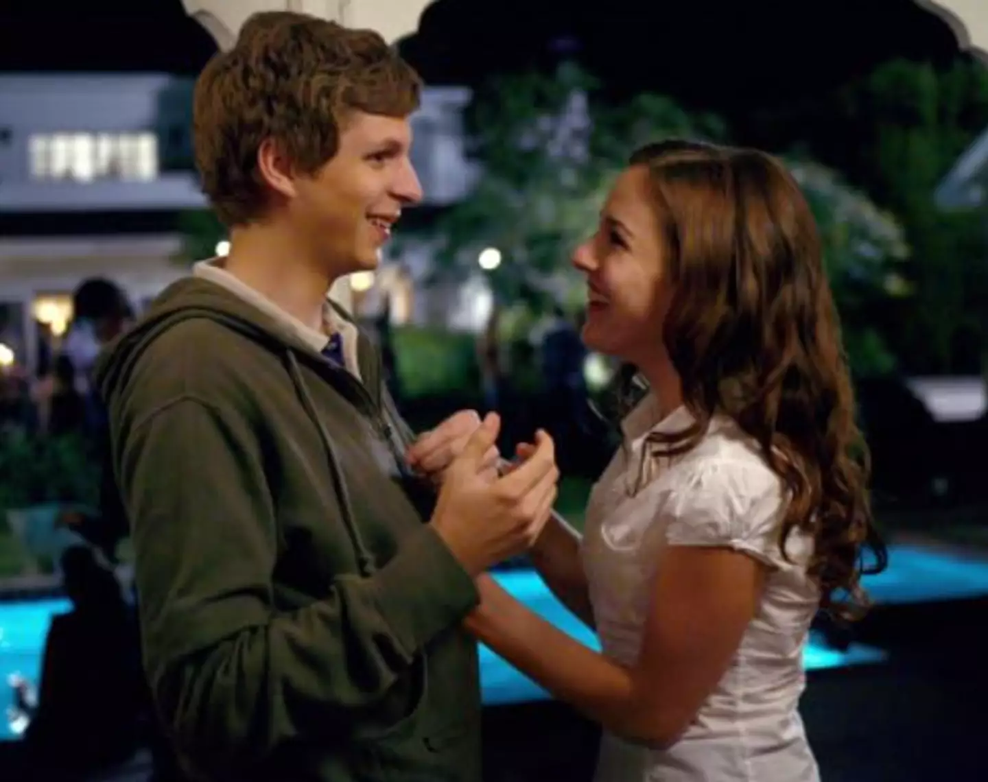 Michael Cera had an unlikely companion on the set of Superbad (Columbia Pictures)