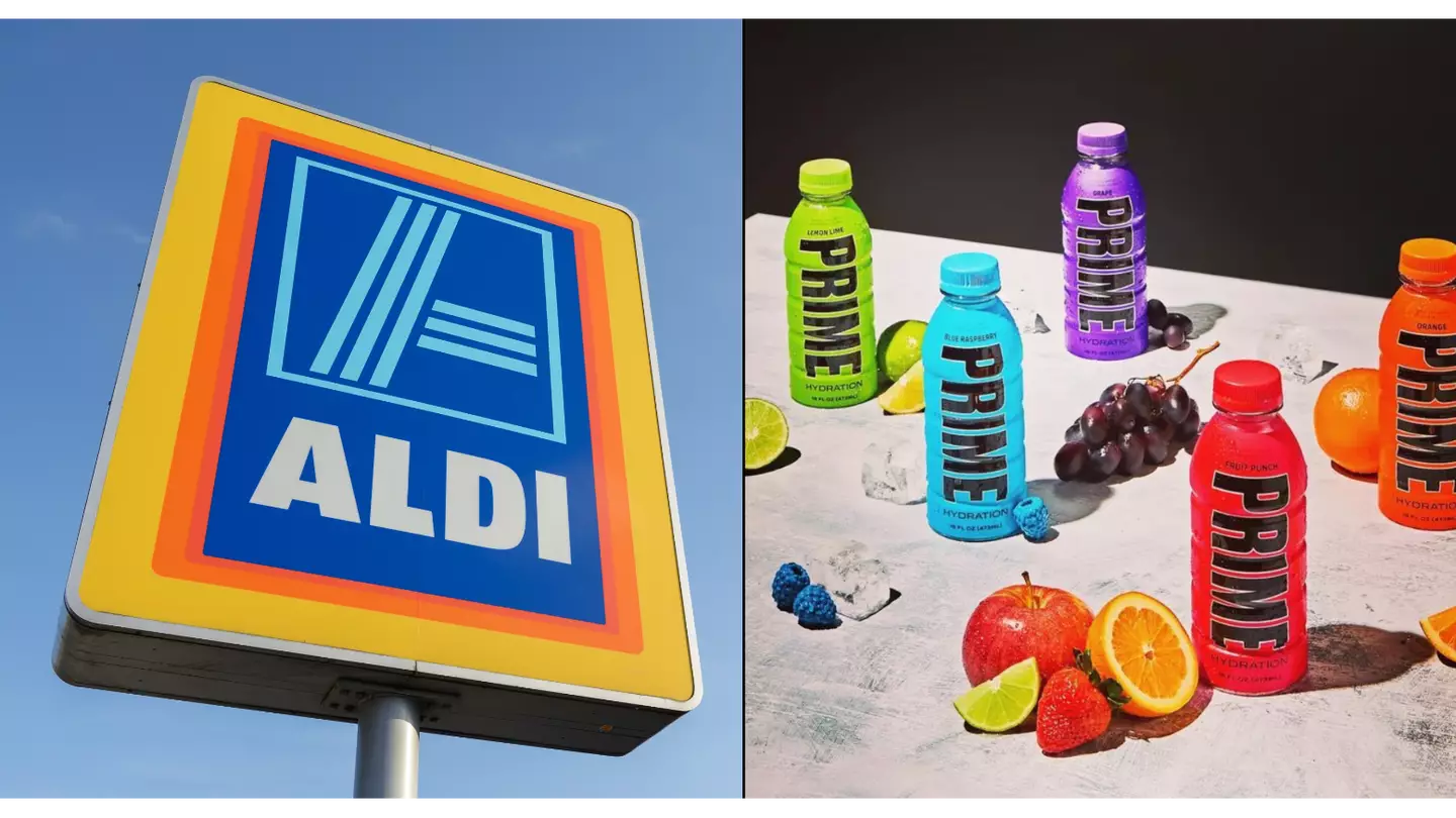 Aldi to become one of only UK supermarkets to stock Prime drink