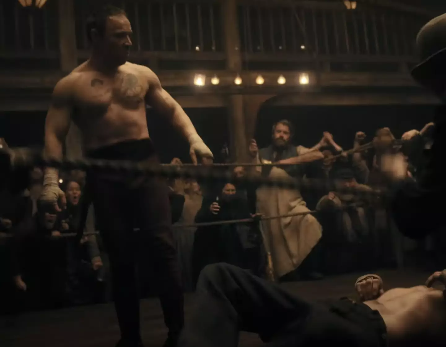 He looks every inch the prizefighting pugilist (Disney+/Hulu)