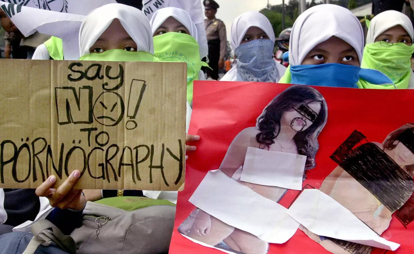 Indonesia banned pornography in 2008 (DEWIRA/AFP via Getty Images)
