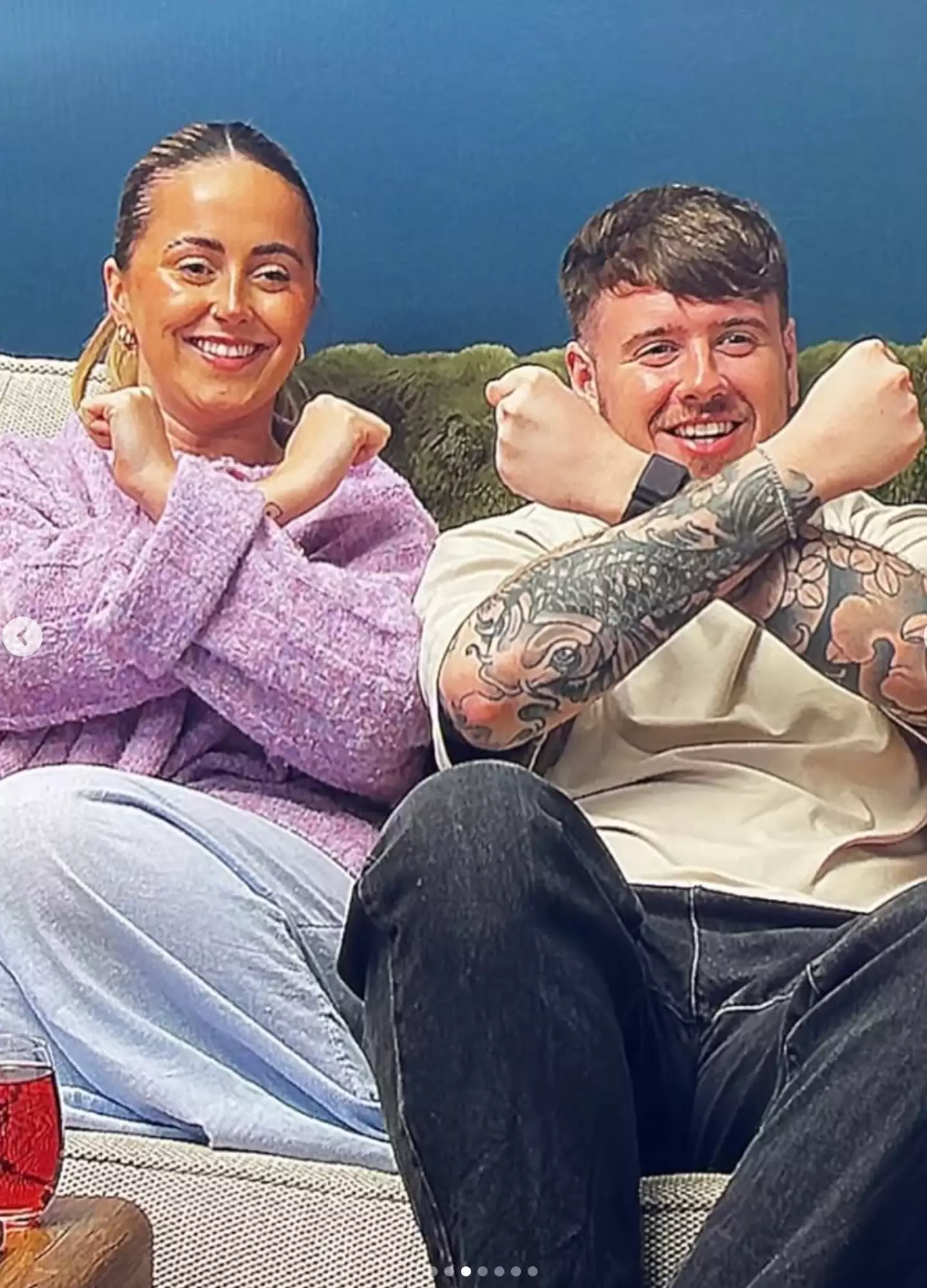 The couple aren't too down in the dumps about the decision (Instagram/palsb4gals)