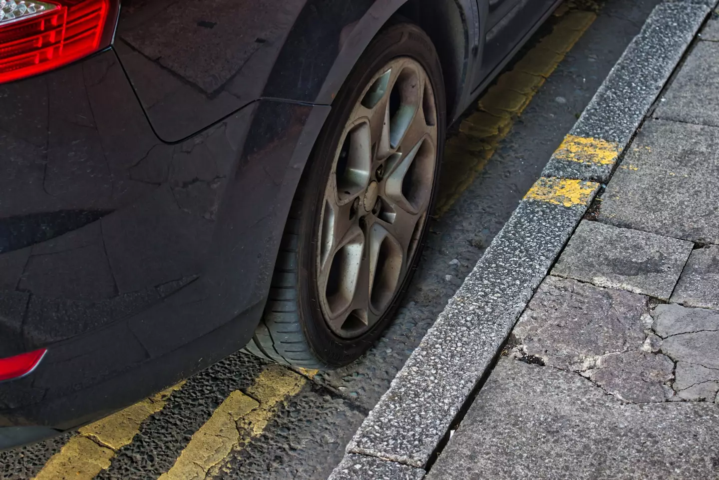 If you get caught on double yellows you'll be fined, even if you are only there for a few minutes (Getty Stock Images)