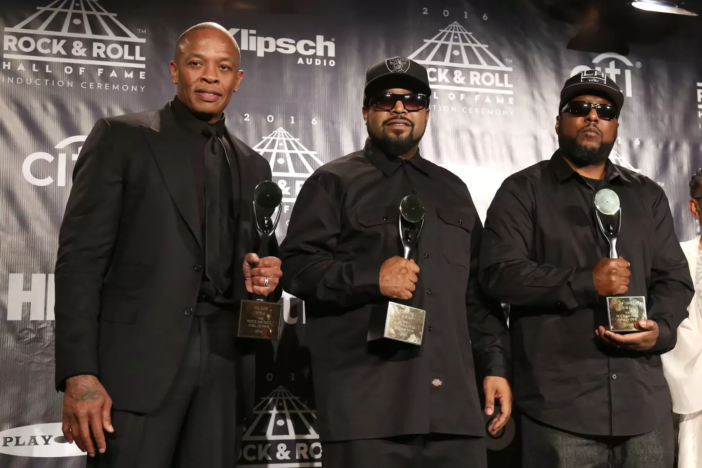 Dr Dre and Ice Cube were a part of N.W.A.