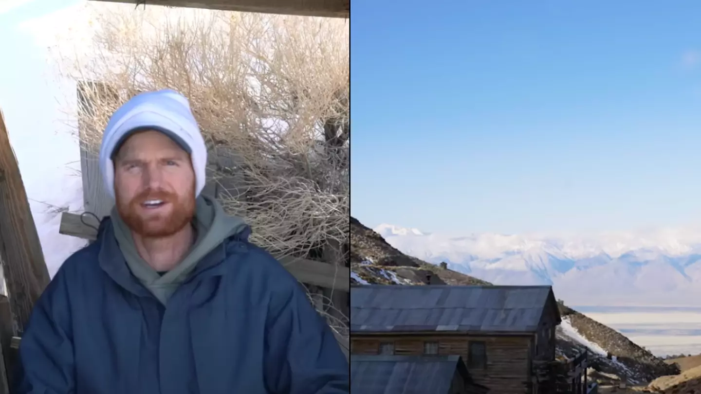 Man spent entire life savings to live in abandoned ghost town and documented everything