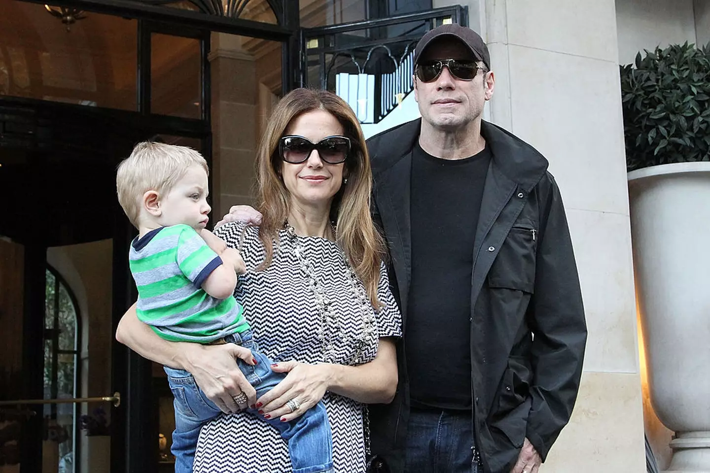 The claim alleges that Keough's eggs were used to create Travolta and Preston's son Benjamin, now 15 (Marc Piasecki/FilmMagic)