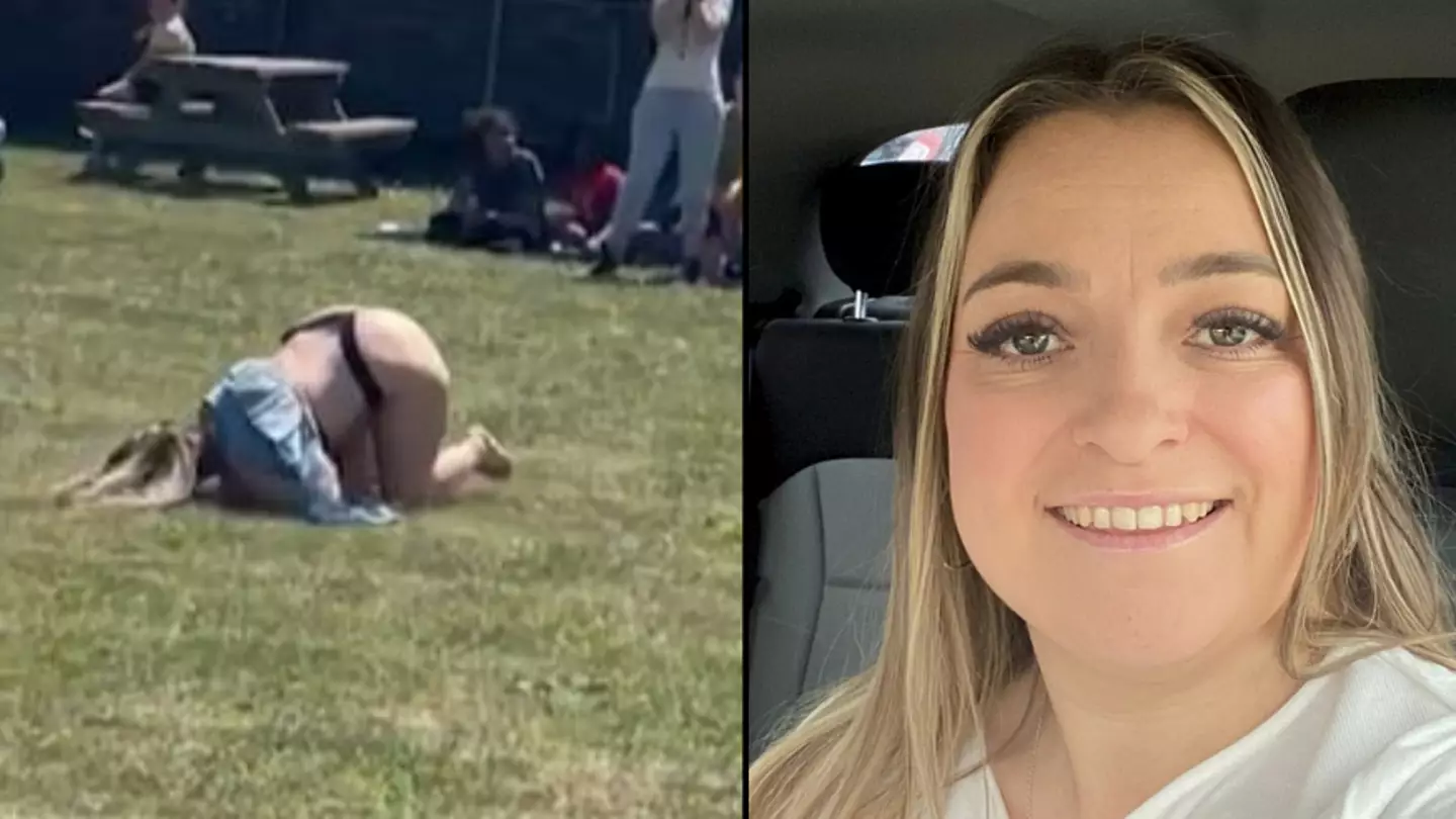 Mum Who Accidentally Mooned School Class Says She's Had Messages From Loads Of Blokes