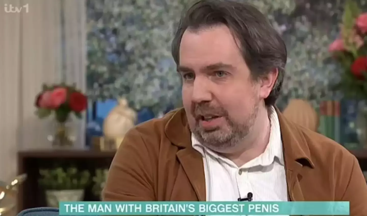 Matt has opened up on having a large penis. (ITV)