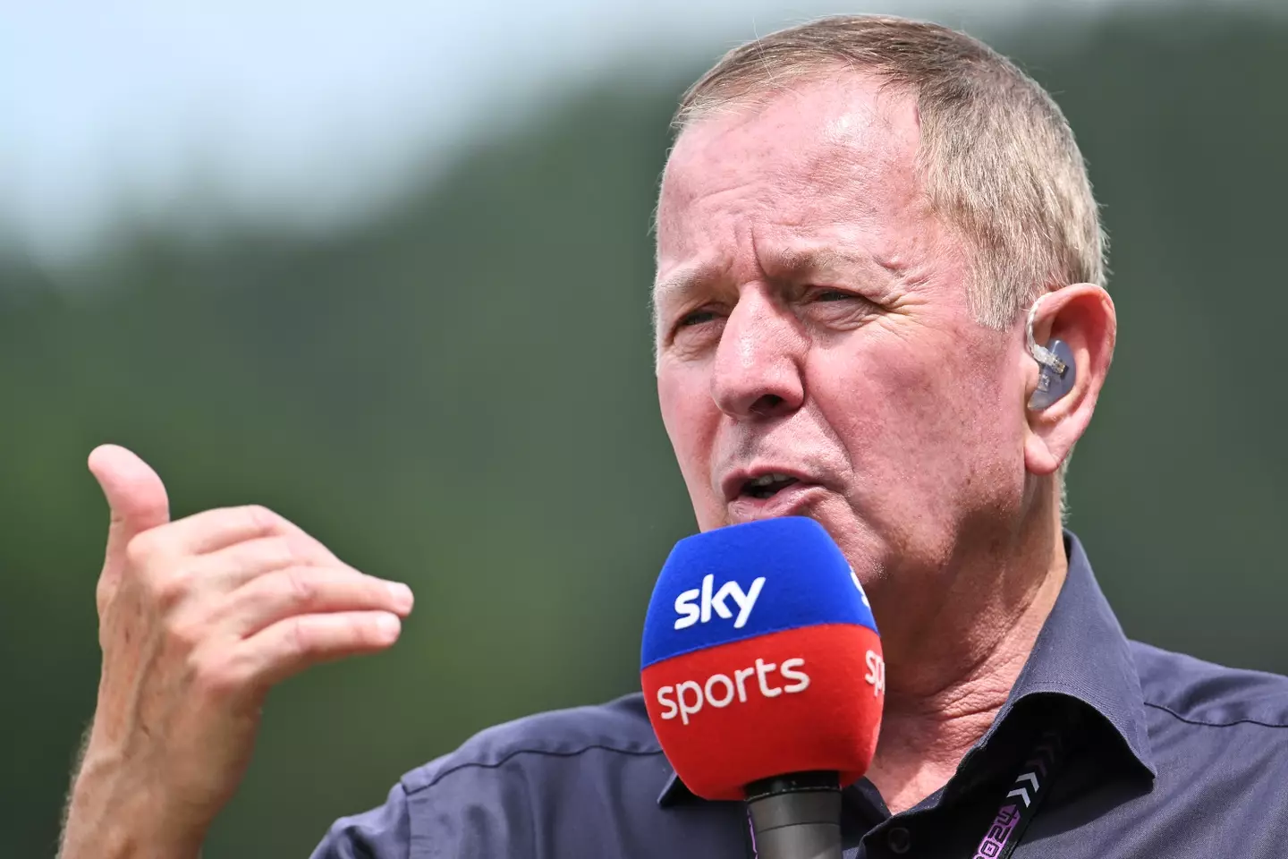 Martin Brundle, Formula 1 interview extraordinaire. (Vince Mignott/MB Media/Getty Images)