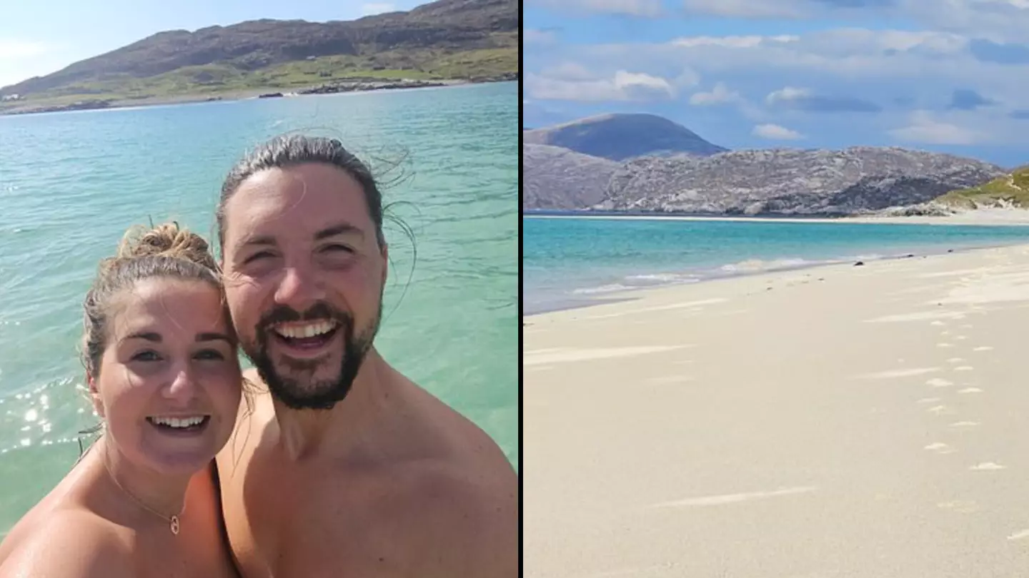 Brits rave about 'secret' UK beach which 'looks just like the Maldives'