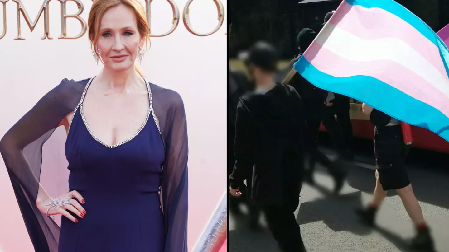 JK Rowling slams pro-trans activists at 'Let Women Speak' event after protests turn violent
