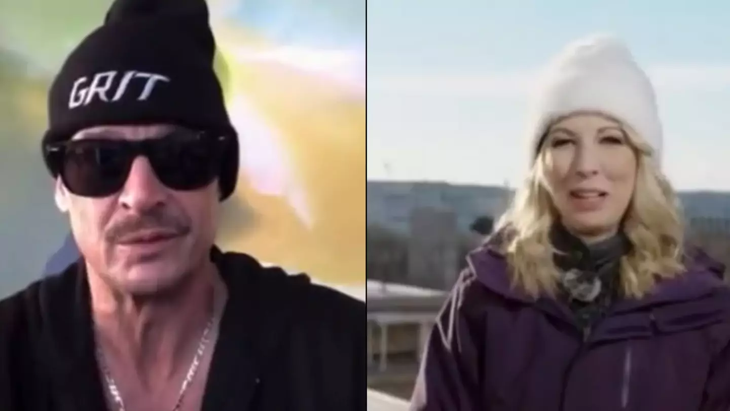 BBC News presenter shuts down Kid Rock after he called her 'sexy' and 'asked her out' during interview