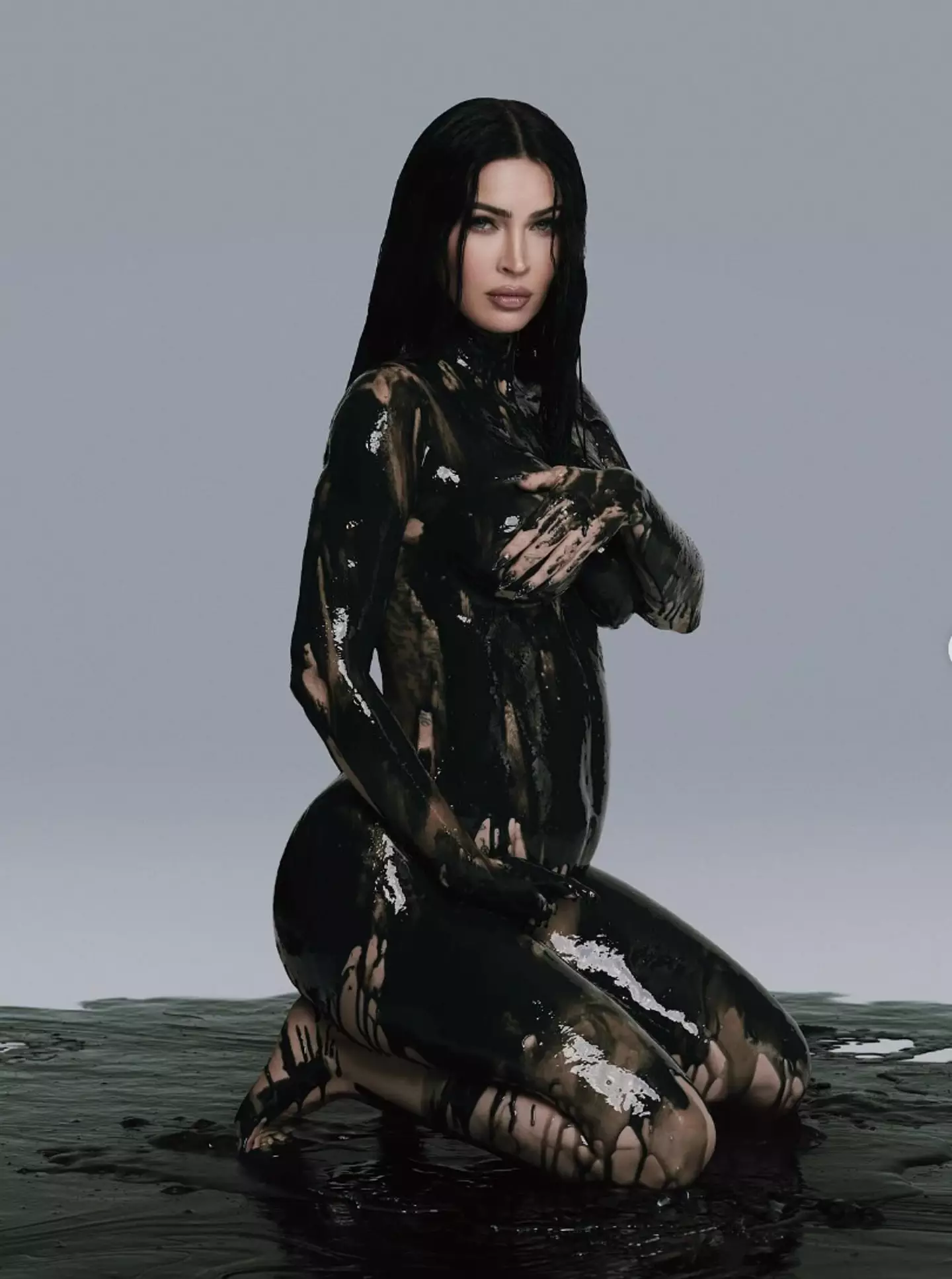Fox announced her pregnancy with the rapper earlier this month (Instagram/meganfox)