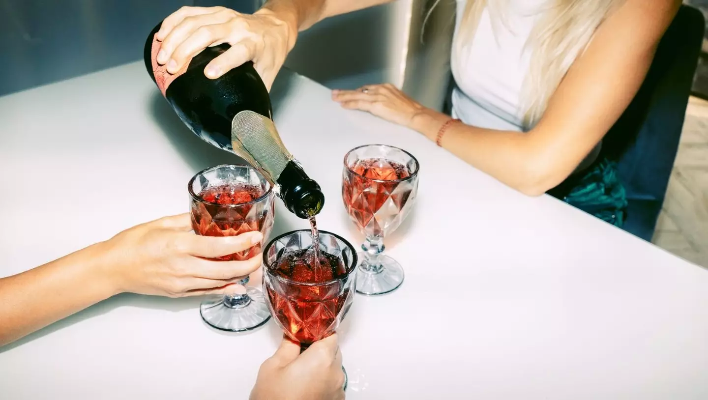Alcohol can make the gastrointestinal side effects of weight loss drugs worse, experts say (Getty Stock Image)