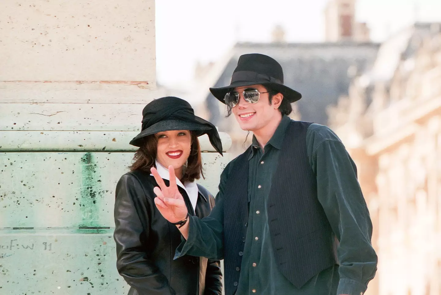 Lisa Marie Presley and Michael Jackson were married for two years. (Stephane Cardinale/Sygma via Getty Images)