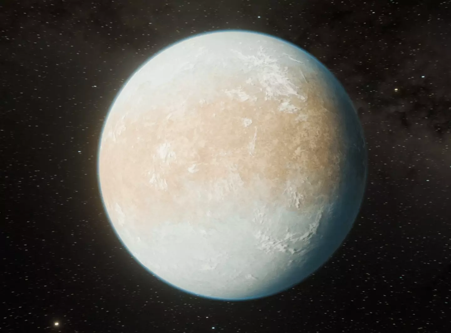 An artist's impression of what this planet could look like (NASA/JPL-Caltech/Keith Miller)