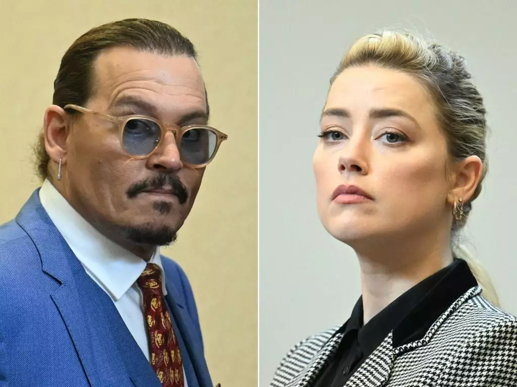 Amber Heard was married to Johnny Depp from 2015 to 2017 (JIM WATSON/POOL/AFP via Getty Images)