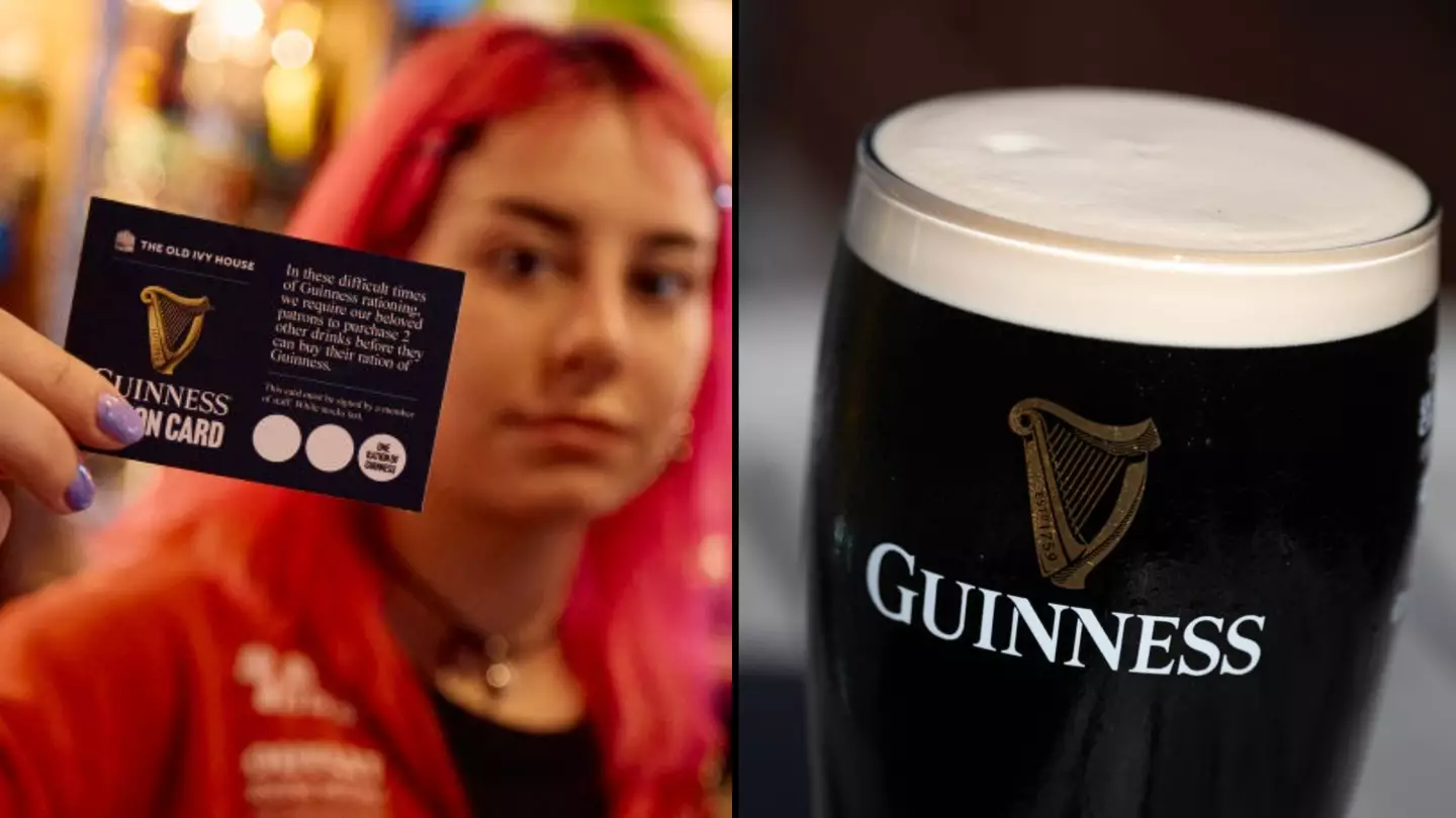 Pub introduces ‘Guinness Ration Cards’ as rules are explained