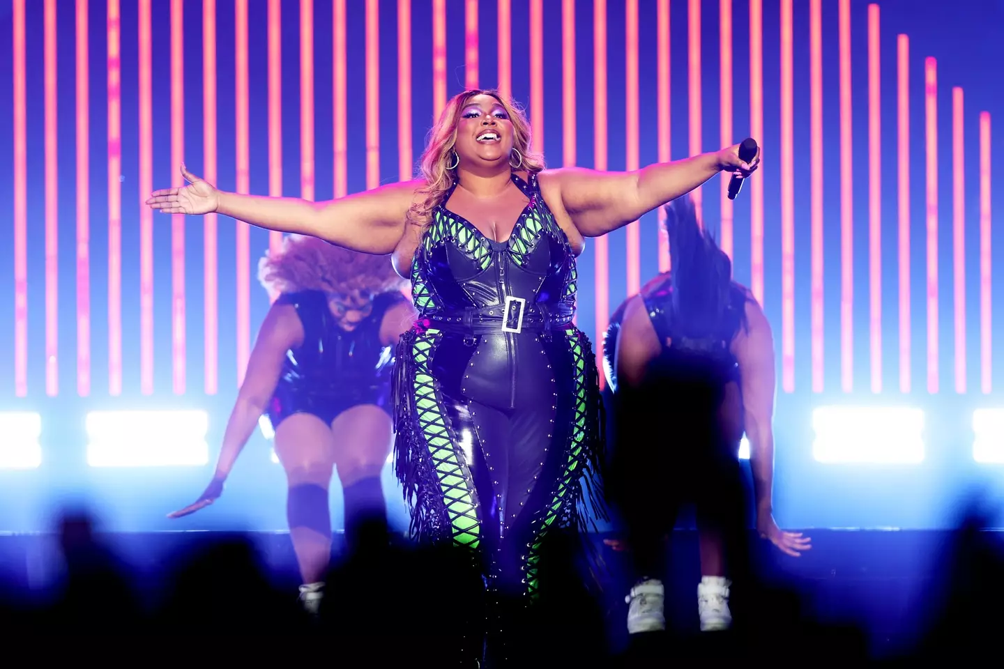 Lizzo on tour last year.