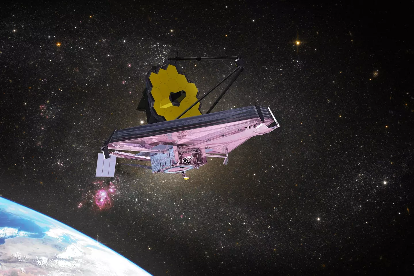 The James Webb Space Telescope (24K-Production via Getty Images)