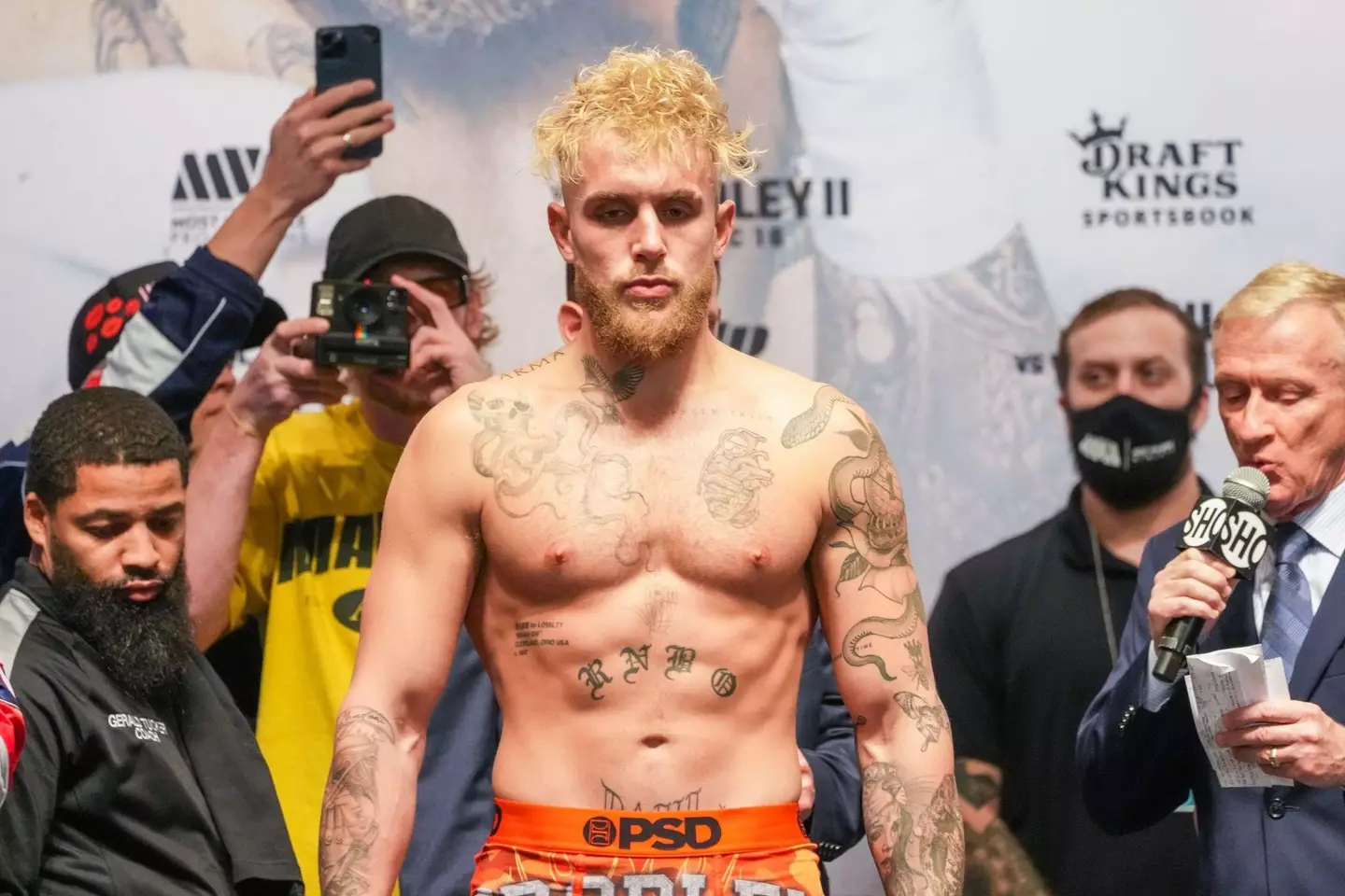 Top PPV buys awarded to Jake Paul.