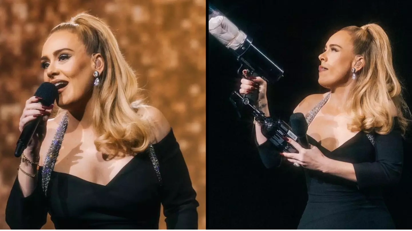 Adele admits she nearly died to a lightning strike when she was younger